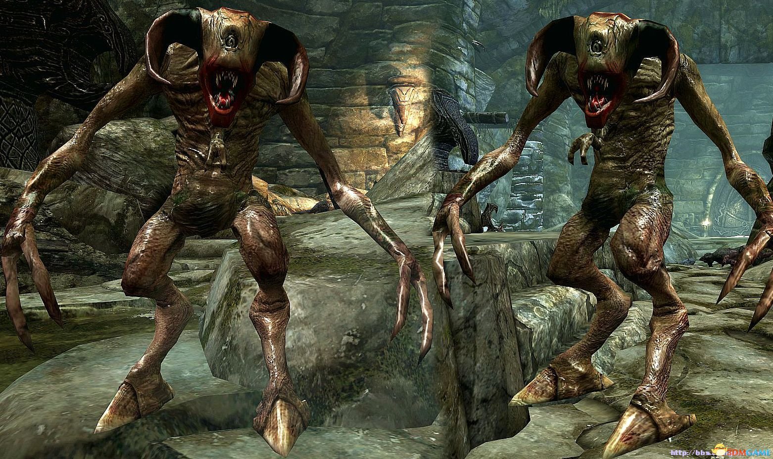 Monster mod. The Elder Scrolls v Skyrim монстры.