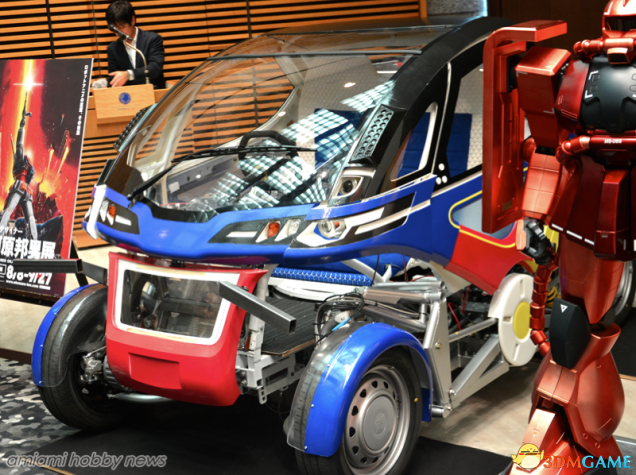 未来感十分强烈 日本高达概念车登场造型炫酷拉风