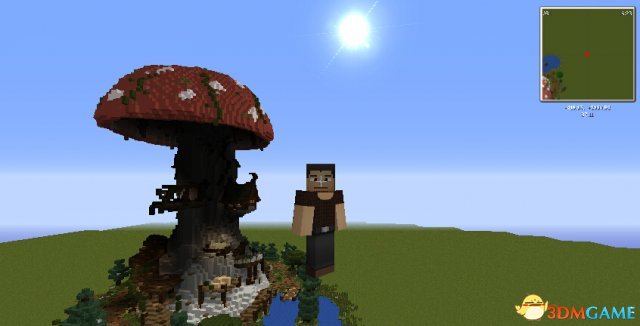 我的世界巨型蘑菇塔
