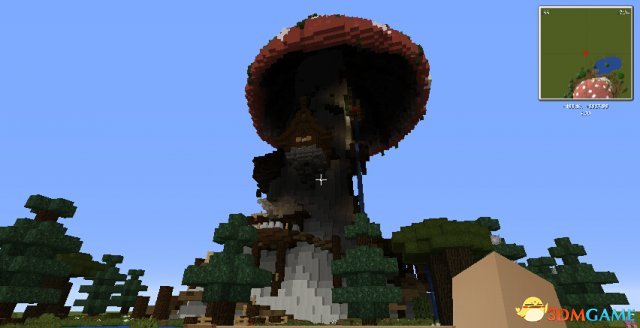 我的世界巨型蘑菇塔