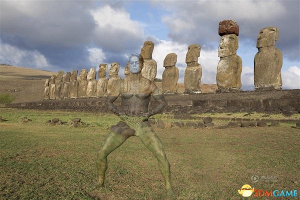 这些图片中竟然有人 你找到了吗?