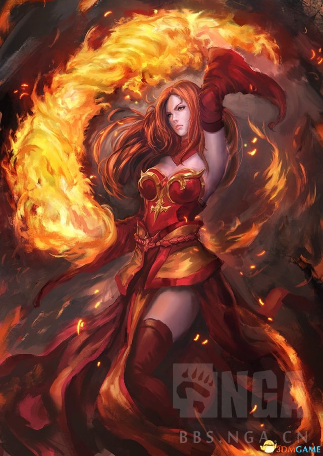 dota2精美福利图集分享女英雄们太胸悍了