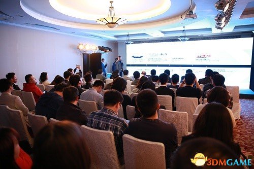 冰穹互娱COO王强在发布会上讲述冰穹互娱的品牌升级之路