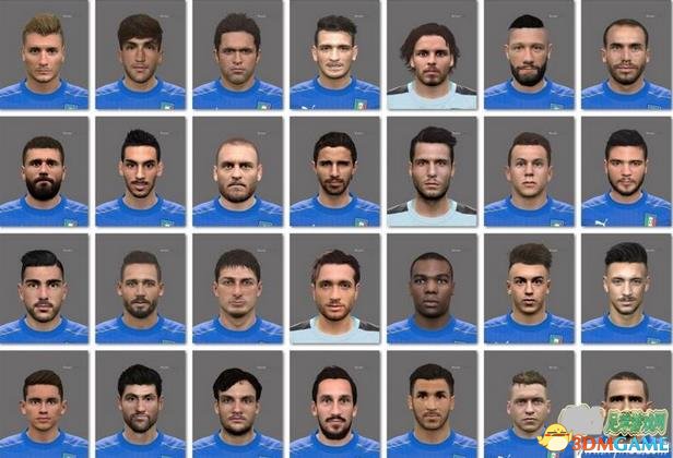 PES2016_2016意大利国家队脸型MOD