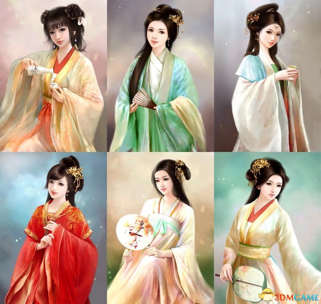 三国志13 古风美女头像|