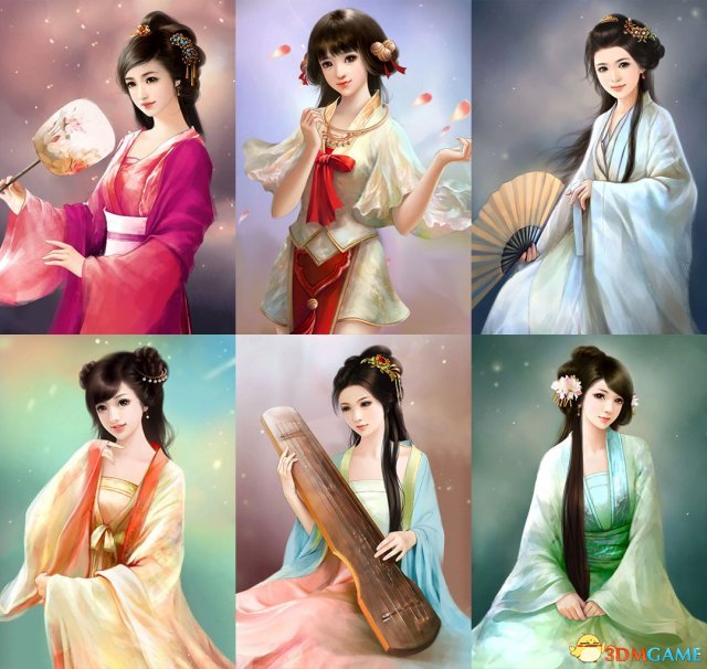 三国志13 古风美女头像|