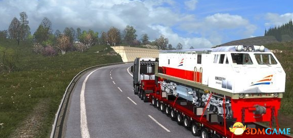 欧洲模拟卡车2 超多轮子货柜MOD