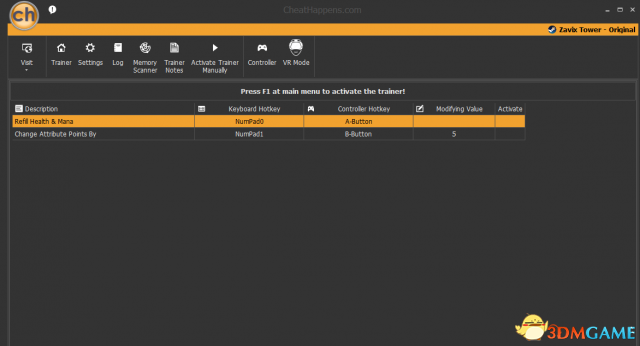 Zavix塔 v20160716两项修改器[Cheat]