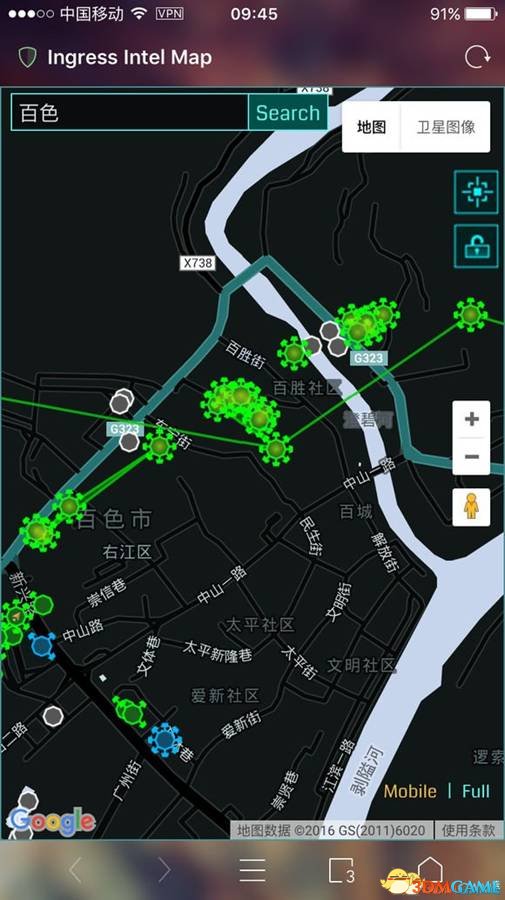 pokemongo口袋妖怪go广西道馆补给全图,助你轻松游戏