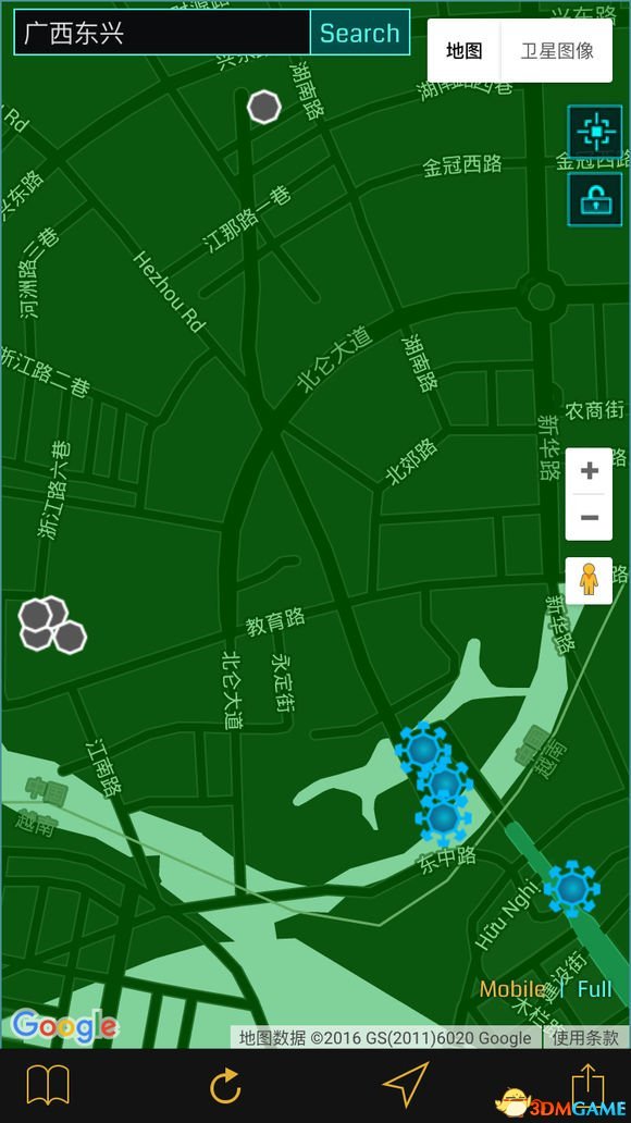 pokemongo口袋妖怪go广西道馆补给全图,助你轻松游戏