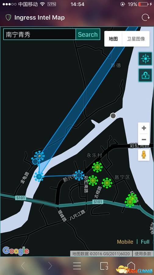 pokemongo口袋妖怪go广西道馆补给全图,助你轻松游戏