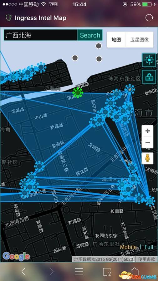 pokemongo口袋妖怪go广西道馆补给全图,助你轻松游戏