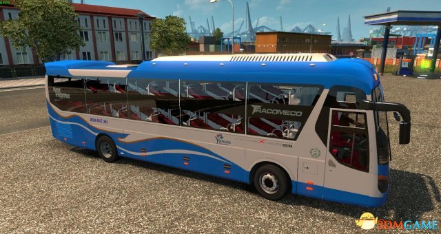 欧洲卡车模拟2现代豪华卧铺巴士MOD