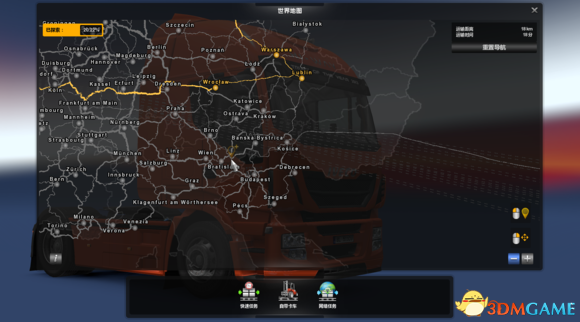 欧洲卡车模拟2 超大型地图MOD