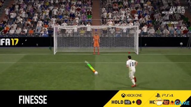 FIFA17点球基础操作视频教程