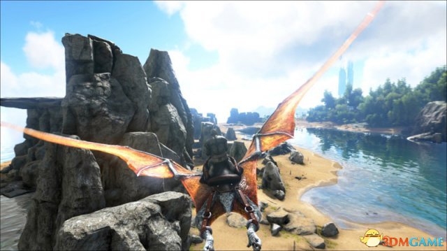 游戏中的恐龙可以被驯化，成为玩家的坐骑或是战斗伙伴