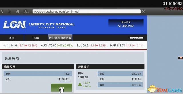 GTA5炒股刷錢教程 俠盜獵車5怎么炒股賺錢