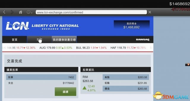 GTA5炒股刷錢教程 俠盜獵車5怎么炒股賺錢