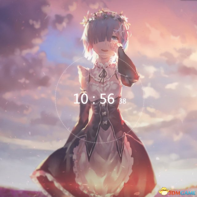 wallpaper engine 蕾姆落樱效果动态壁纸