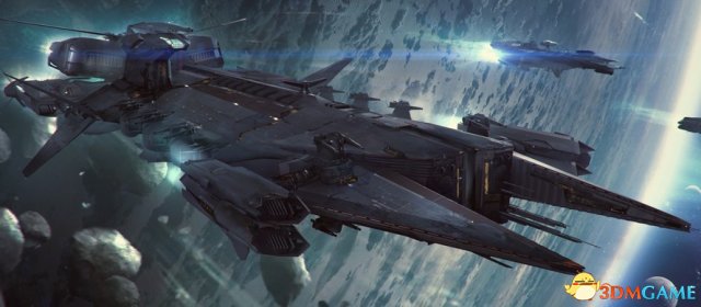 《星际公民》游戏截图展示“标枪”驱逐舰等新内容