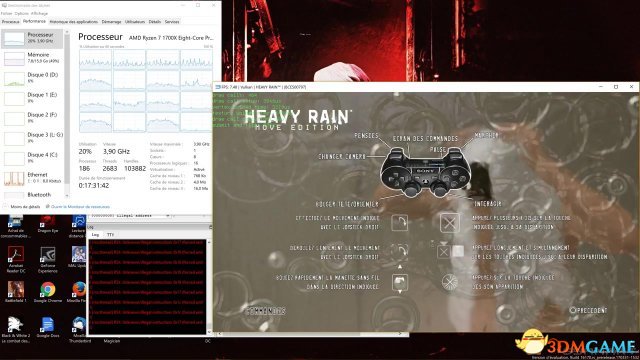 RPCS3模拟器运行《暴雨》《死神》高清视频演示