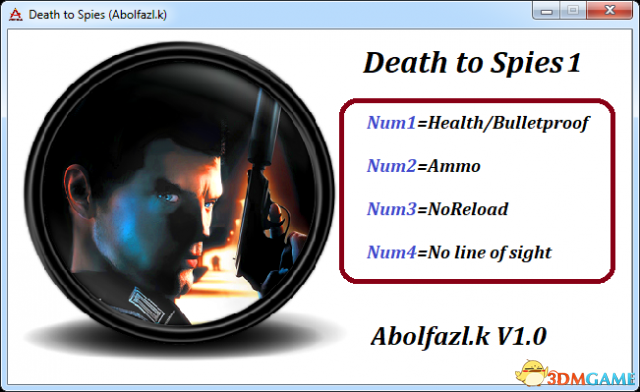 死亡间谍：决断时刻 v1.0四项修改器[Abolfazl-k]