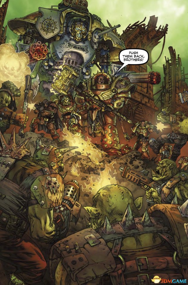 《战锤40K：战争黎明3》同期漫画书第一卷抢先看