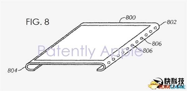 无边框+屏幕内指纹！苹果新专利显示iPhone 8外形确定