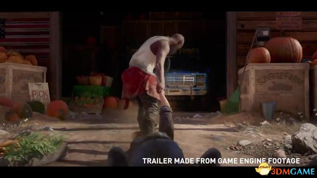 《孤岛惊魂5》完整长度宣传片内含疯狂兔子彩蛋