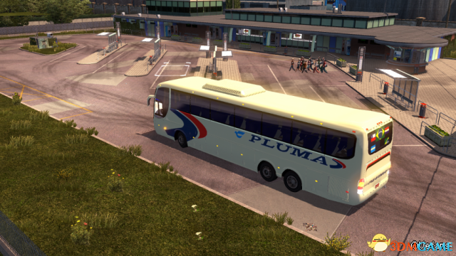 欧洲卡车模拟2 EAA客运地图v4.3最终版