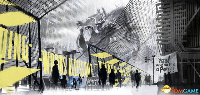 前《反重力赛车》美工展示精彩概念插画作品集