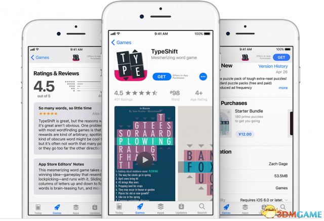 苹果开发者大会App商店重大变革：游戏 应用分离