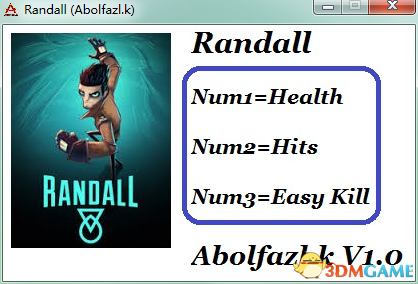 Randall v1.0三项修改器[Abolfazl.K]
