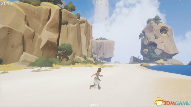 《RiME》2013年预告视频与PS4 Pro游戏画质对比