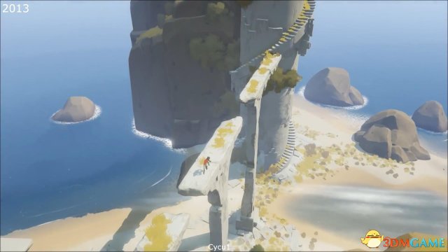 《RiME》2013年预告视频与PS4 Pro游戏画质对比