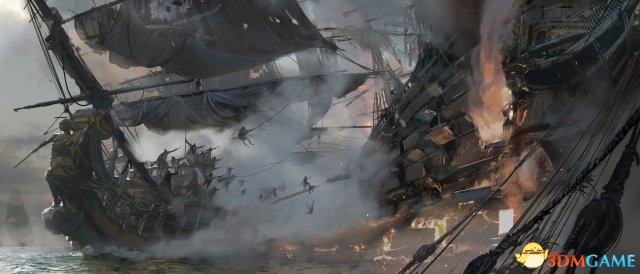E3：大航海时代来临 《骷髅会》原画及新截图曝光