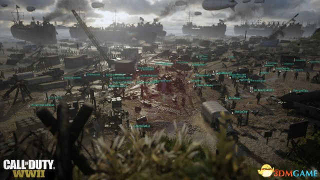 E3：《使命召唤14：二战》新图 勇猛战士浴血战场