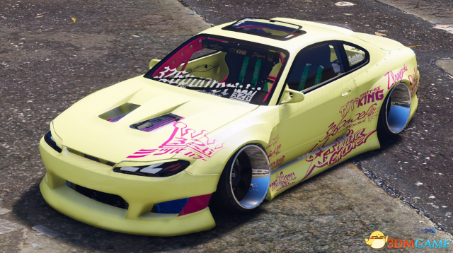 侠盗猎车5 日产Silvia S15痛车MOD