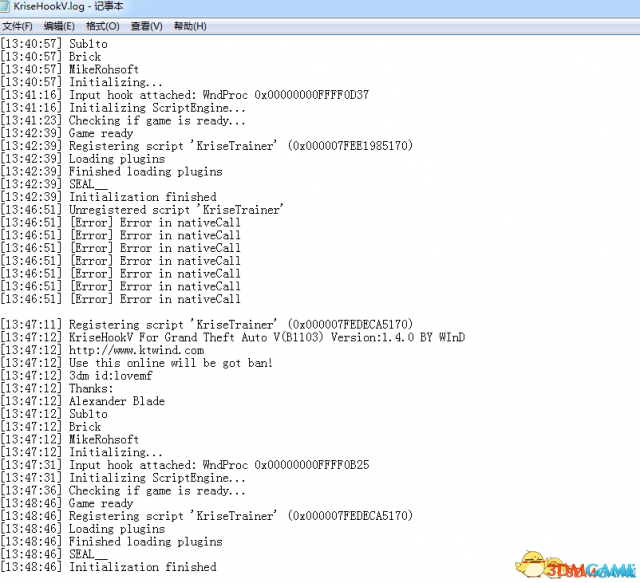 侠盗猎车5 v1.4Asi插件核心KriseHookV