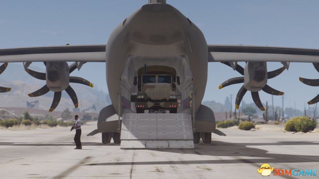 侠盗猎车5 A400M阿特拉斯德军空中运输机mod