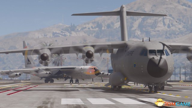 侠盗猎车5 A400M阿特拉斯德军空中运输机mod