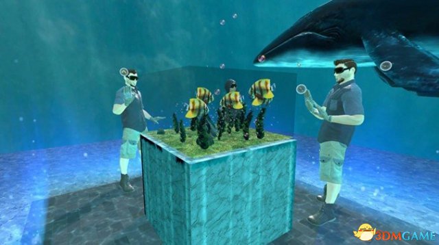 就要置身鱼群之中！软银推《VR海中鱼》VR体验系统