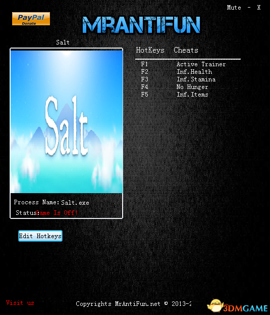 Salt v1.9.5三项修改器[MrAntiFun]