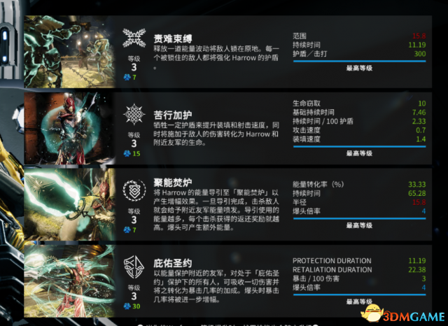 星际战甲新战甲HARROW怎么配MOD 新战甲MOD搭配攻略