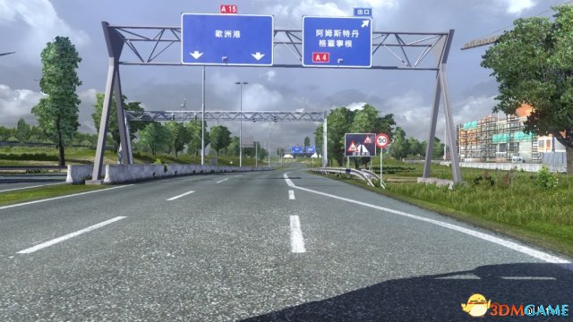 欧洲卡车模拟2 公路中文路牌MODv1.14
