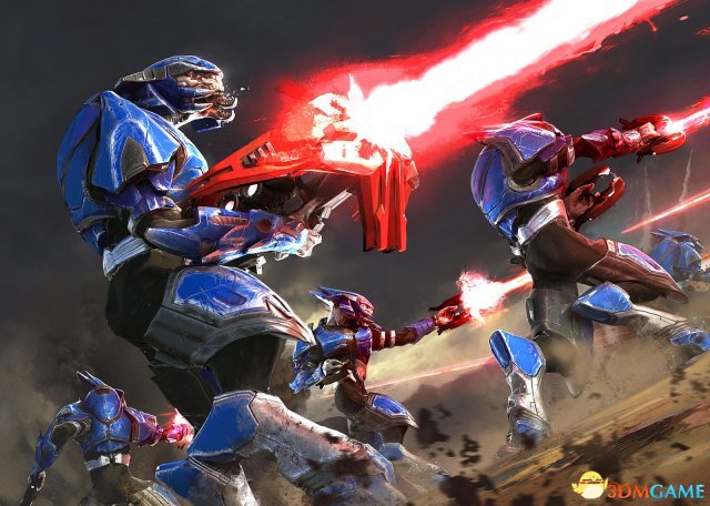 《光环战争2》画师游戏概念画 科幻场面恢弘大气