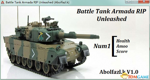 战斗坦克阿玛达 v1.0三项修改器[Abolfazl.K]