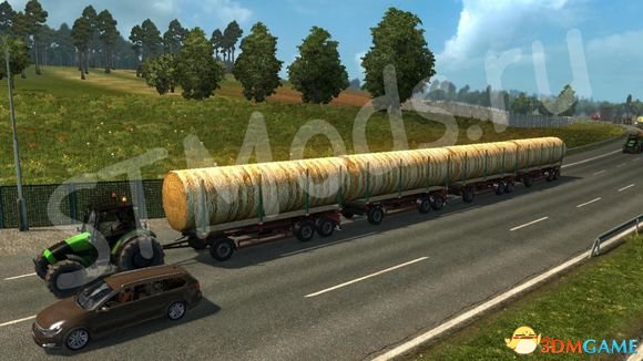 欧洲卡车模拟2 v1.27-1.28.x交通拖拉机MOD