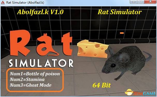 老鼠模拟器 v0.14 三项修改器[Abolfazl.K]