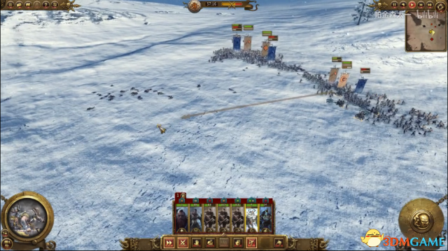 战锤全面战争北方蛮族的崛起DLC游戏演示视频
